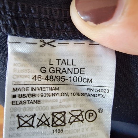 Banana Republic navy dress, size L Tall - Picture 4 of 4